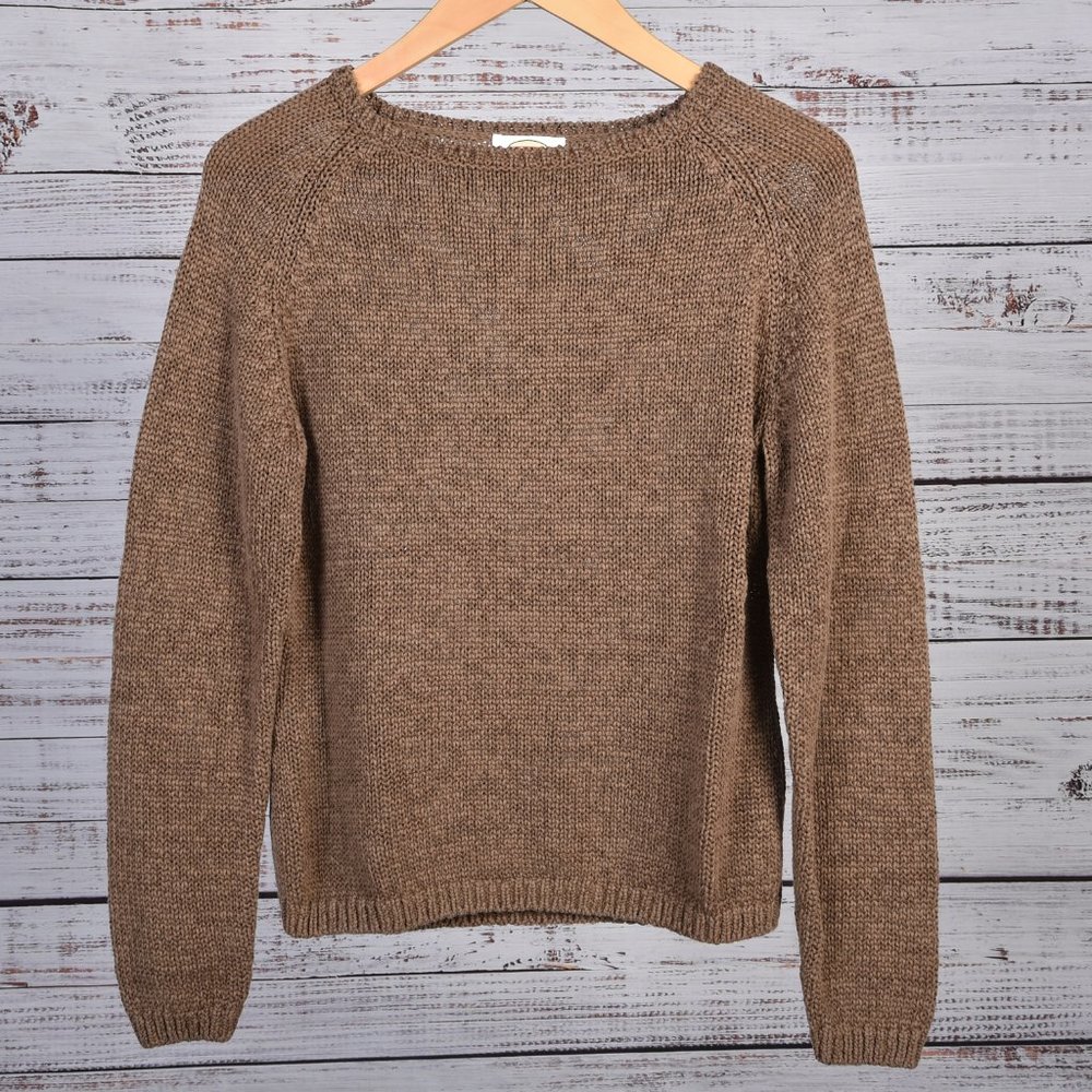 Talbot's, Versatile, Classic, Brown, Pullover Swe… - image 1